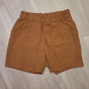 🛍Old Navy Camel Elastic Waist Drawstring Womens Shorts Size XS‎